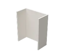 PVC TRUNKING COUPLER