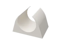 PVC ROUND CLIP